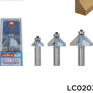 Mũi vát 45º đầu bi Tideway LC0203 - ván vát, làm đồ nội thất, bàn ghế, giường tủ -  1 mũi