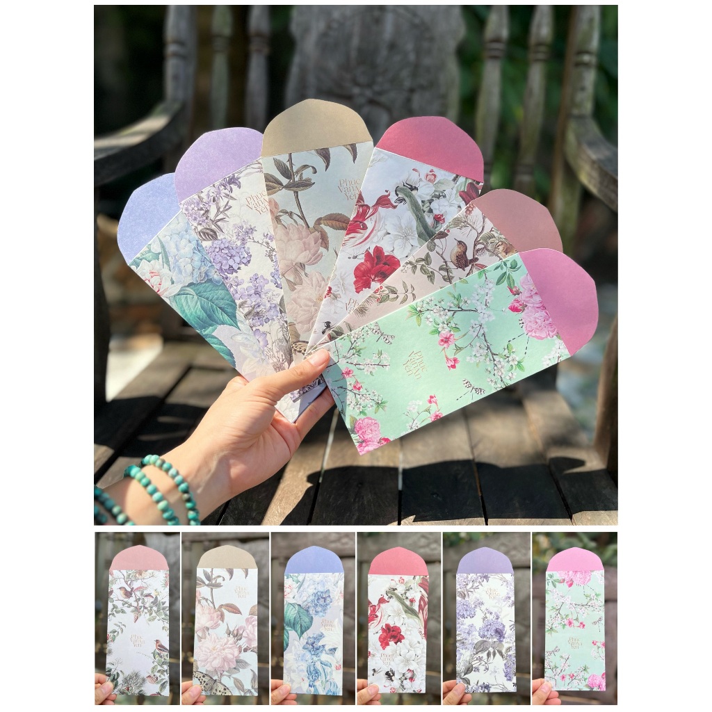 Lì xì Tết Thiết Kê Gác Xép độc đáo, xinh xắn - Giấy Kraft nhật trắng cao cấp in sắc nét