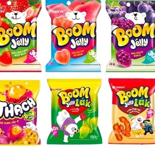 Combo 10 gói đủ 5 vị 🍇🍓🍍boom - kẹo dẻo từ nước ép trái cây, ngất ngây từ hương vị đầu tiên🍒🍊🍋