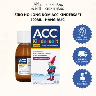 Siro ho long đờm acc kindersaft hàng đức 100ml