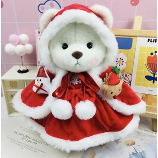 Gấu Bông Lena Noel 55cm Cao Cấp Siêu Đáng Yếu Lông Mịn gaubongbobo