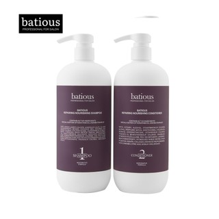Cặp Dầu gội - xả BATIOUS Reparing Noursing giúp phục hồi tóc hư tổn, tái tạo nang tóc