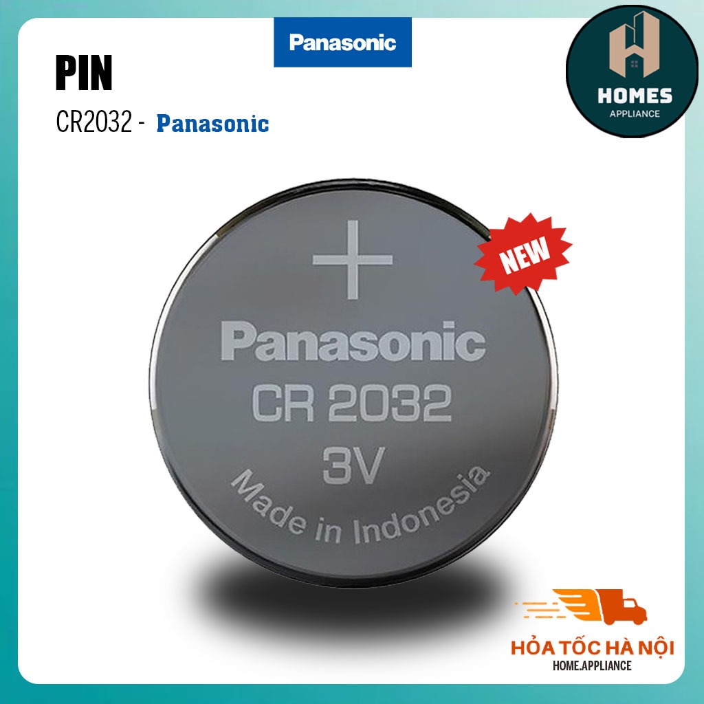 Pin Panasonic CR2032 | Pin Cúc Áo CR2032 Chuyên Dụng (GPS , Điều Khiến ,.....)