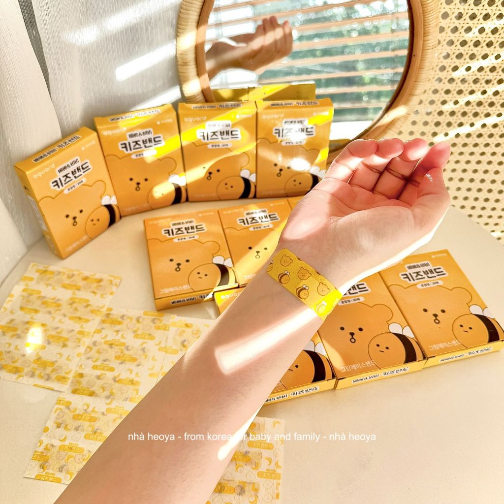 BĂNG KEO CÁ NHÂN DOTTODOT AGUARD HỌA TIẾT DỄ THƯƠNG DÀNH CHO BÉ