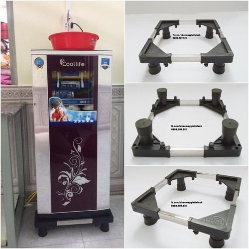 Kệ Để Chân Máy Lọc Nước Nóng Lạnh. Kệ Để Chân Máy Lọc Nước Inox Đa Năng Cao Cấp - Kệ Máy Lọc Nước Điều Chỉnh kích thước