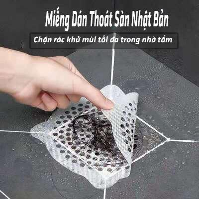 Miếng Dán Lọc Rác Chống Tắc Nghẽn Cống Nhà Tắm