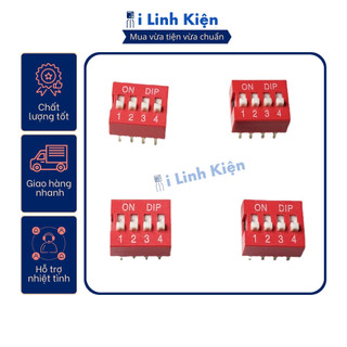Công tắc bit 4P DS-4P chân cắm đứng chất lượng tốt