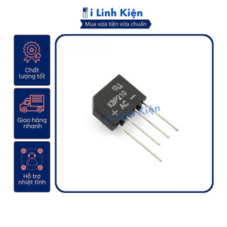 Kbp210 diode cầu 2a 1000v dip-4 loại tốt