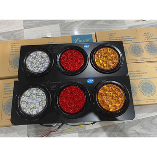 Đèn hậu xe tải led chịu nước, đèn 3 khoang sd2008 12v và 24v