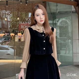 Áo sơ mi cổ bèo d.chic ms: 1812342