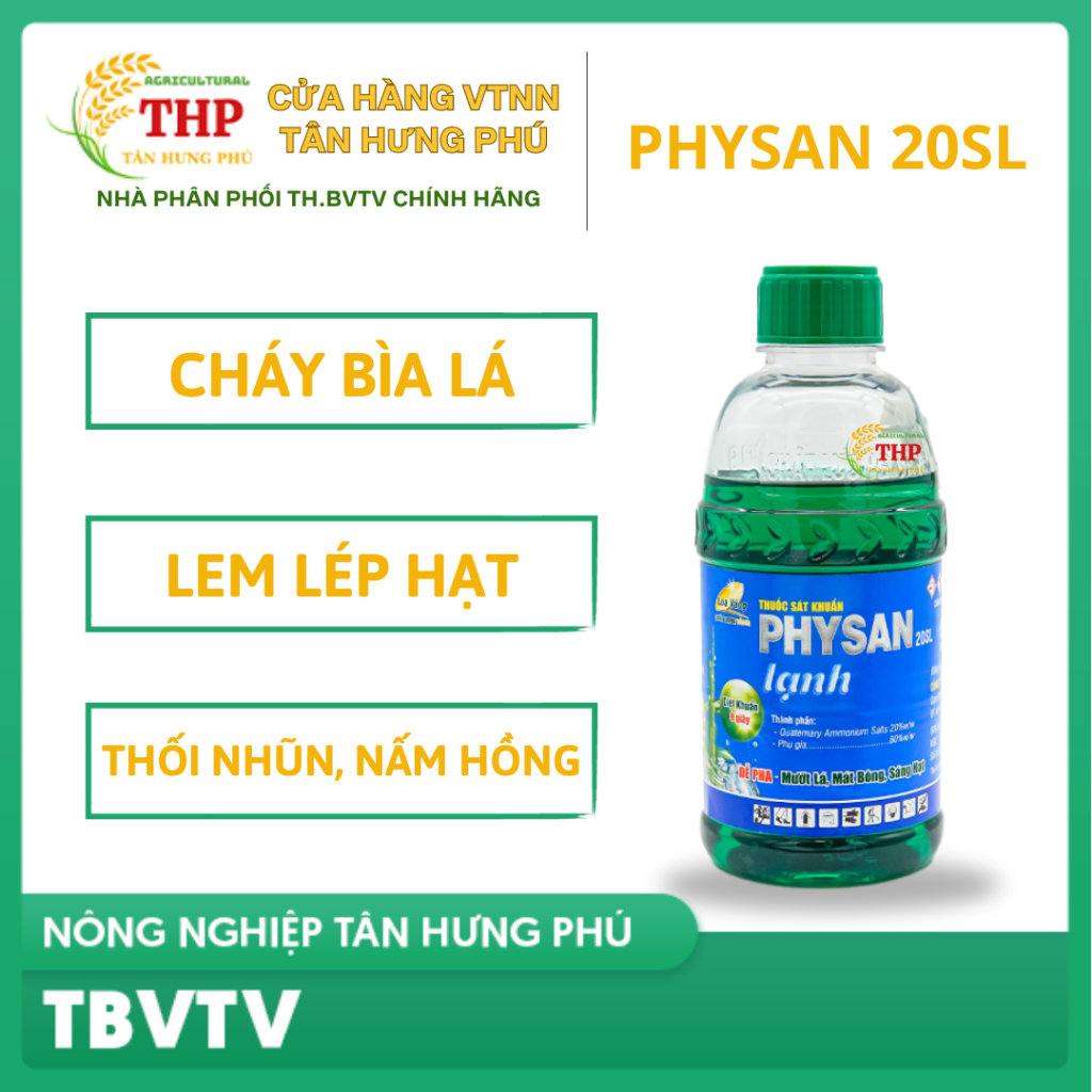 Thuốc Trừ Bệnh Physan 20SL 480ml