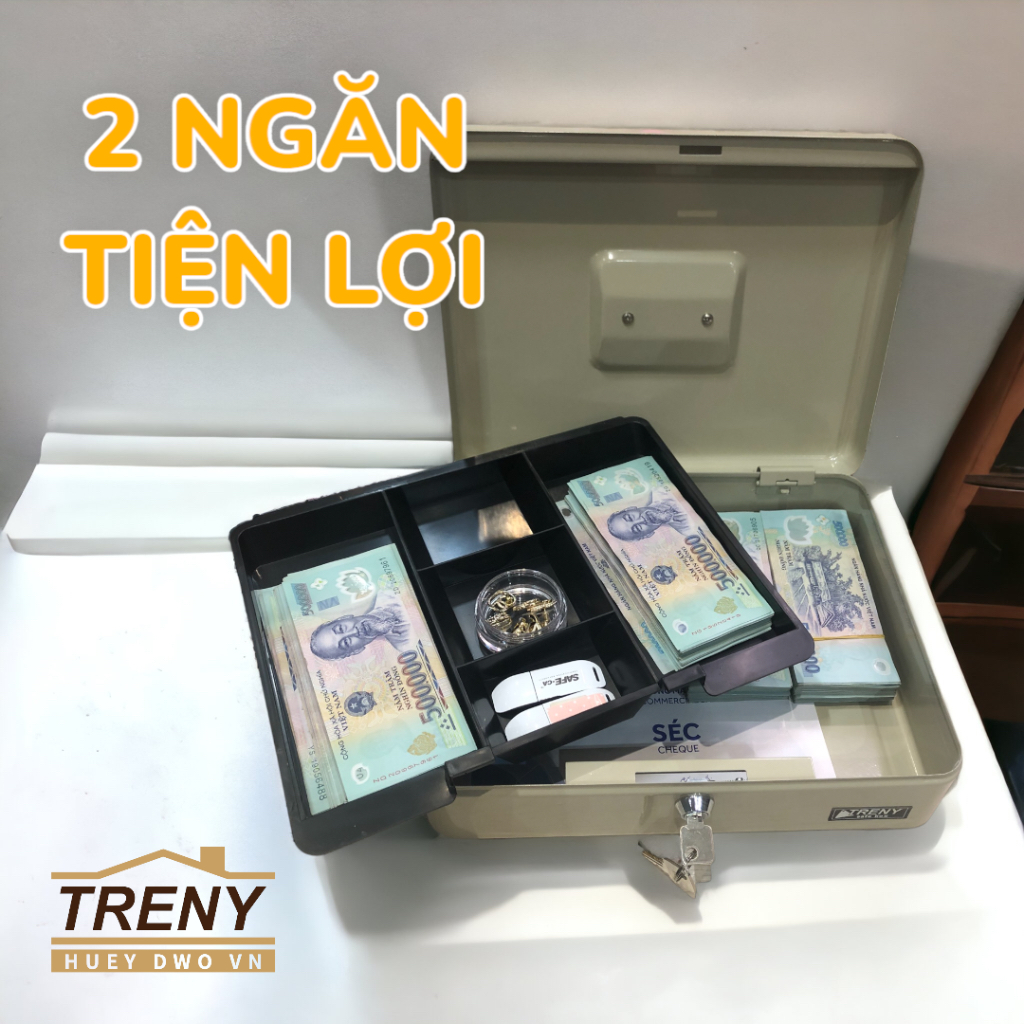 SALE 50% XẢ KHO SẢN PHẨM LỖI NHẸ - HỘP ĐỰNG TIỀN TIẾT KIỆM MINI, HỘP ĐỰNG TIỀN BẰNG SẮT - CHÍNH HÃNG TRENY