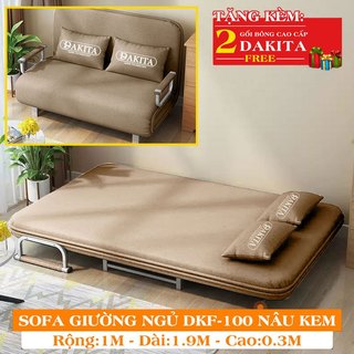 Giường ngủ thành ghế sofa siêu xịn dakita dkf-100 giường ngủ có nệm xếp gọn đa năng