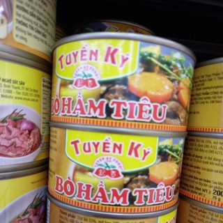 Bò Hầm Tiêu Xanh Tuyền Ký Hộp 200G