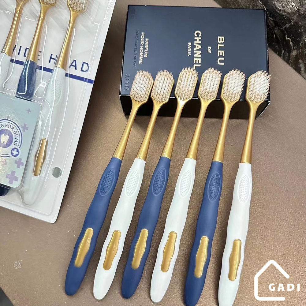 Combo 6 bàn chải đánh răng CHOCOIKES lông mềm, chải siêu êm, làm sạch sâu đánh sạch mảng bám, không gây đâu răng