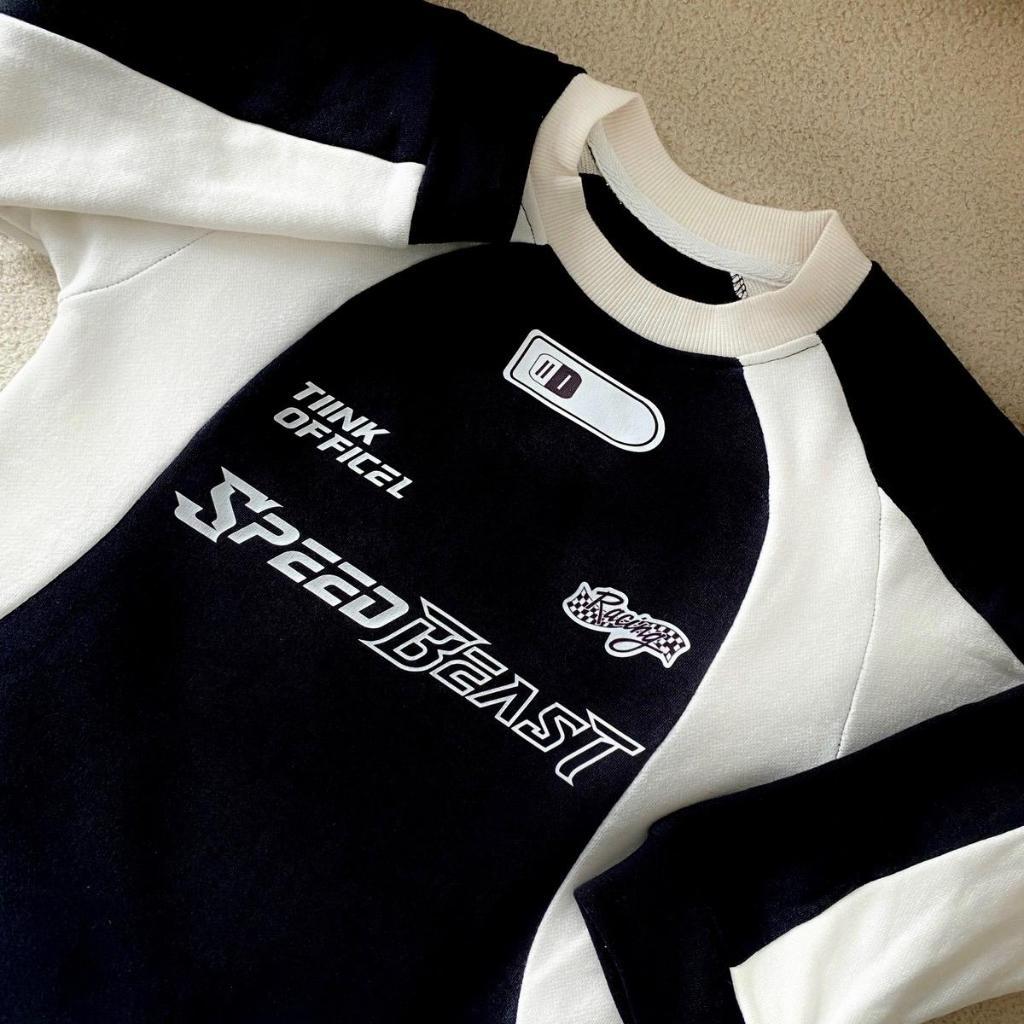 Áo nỉ SpeedBeast chất đẹp cho bé