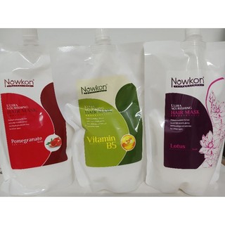 Nowkon hấp dầu phục hồi tóc bịch lớn 1000ml