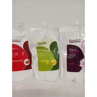 Nowkon hấp dầu phục hồi tóc bịch lớn  1000ml