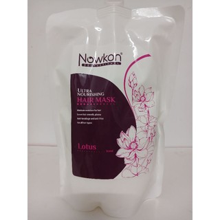 Nowkon hấp dầu phục hồi tóc bịch lớn  1000ml