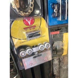 Bánh xe treo cửa lùa kính cường lực VVP Thái Lan