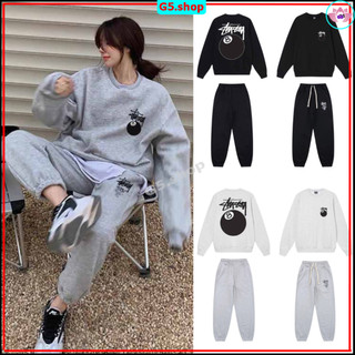 Đồ Bộ Nữ Nam Số 8  Sét Quần áo Chất Nỉ Cao Cấp Áo Dài Quan jogger Bo Gấu Kiểu Dáng Thể Thao - g5.shop