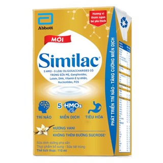 [HSD T2-2025] COMBO Thùng 48 Hộp Sữa Bột Pha Sẵn Similac IQ 110ml.