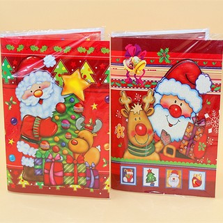 Thiệp đèn có nhạc noel/ giáng sinh quà tặng sưu tầm diy - mynamart