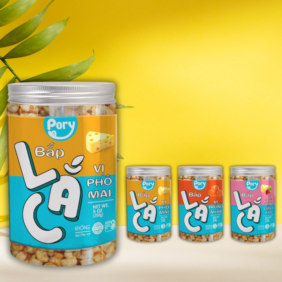 Bắp Lắc Phô Mai Lai Rai Cả Ngày, Ngô Giòn cay Mắm Ớt Giòn Tan Béo Ngậy