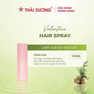 Xịt mọc tóc nhanh Valentine hỗ trợ phục hồi tóc chắc khỏe, chăm sóc tóc dài suôn mượt 30ml