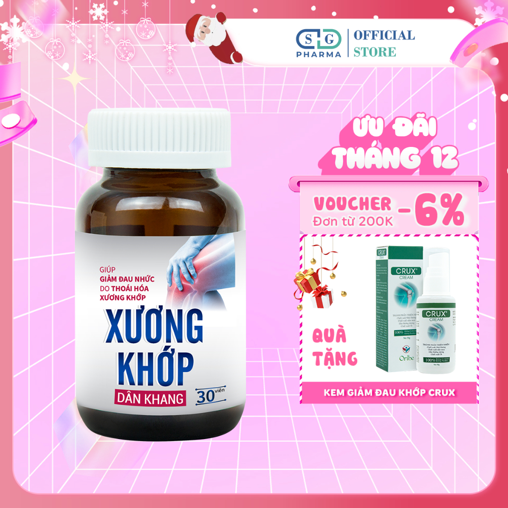 Viên Uống Xương Khớp Dân Khang Hộp 30 viên