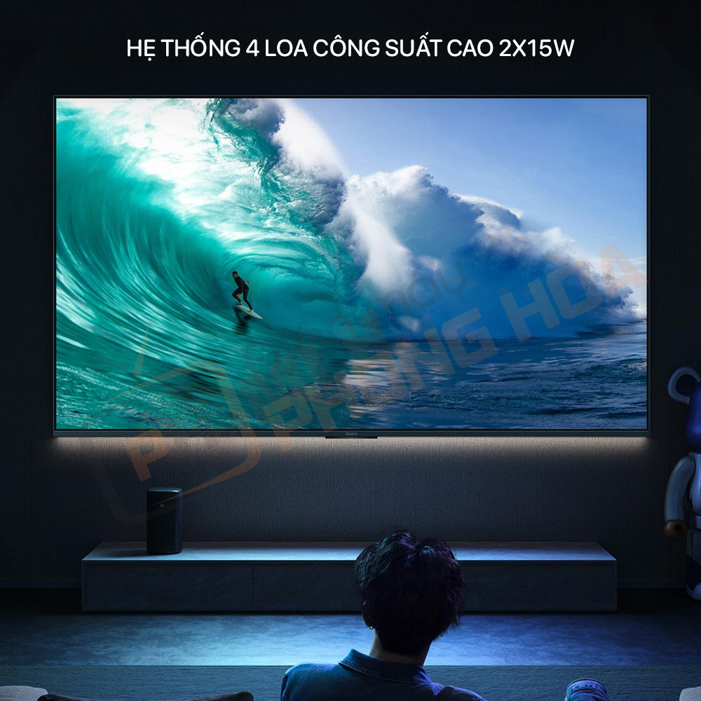 Smart Tivi Xiaomi Redmi Max100 100inch tốc độ màn 144Hz