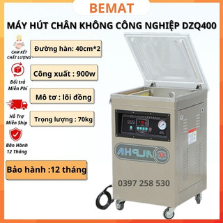 Máy hút chân không thực phẩm công nghiệp dzq400 không kén túi 2 đường thanh hàn công xuất 900w bảo hành 12 tháng