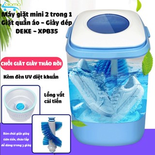 Máy giặt mini giặt giày, quần áo giặt tách riêng đồ trắng, quần áo cho các bé, công suất 300W mạnh