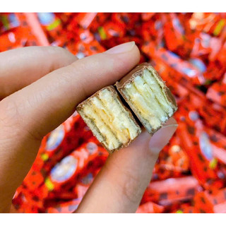 Kẹo xốp socola sữa bò ronni konti bánh xốp nga 400g