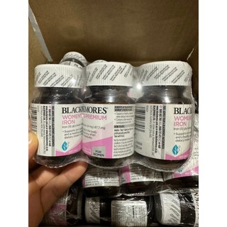 (COMBO, date T6/2025) Sắt bầu Blackmores Pregnancy Iron - không táo bón, lọ 30 viên