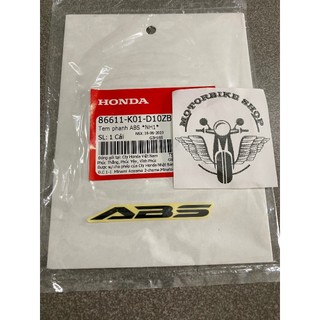 Tem abs chữ đen chính hãng 86611k01d10zb