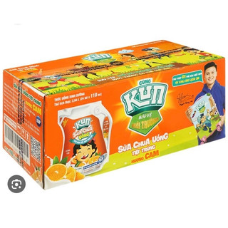 Sữa Kun túi 110ml (thùng 24 túi) đủ vị