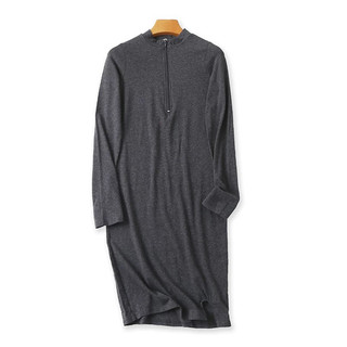Váy body thun cotton kéo khoá cổ Heart&Hips Tqxk