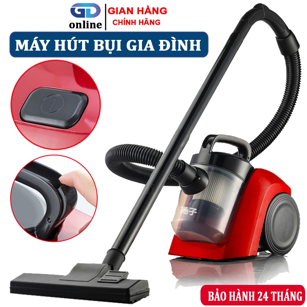 Máy Hút Bụi, Máy Hút Bụi Gia Đình - Công Suất Lớn, Công Nghệ Lốc Xoáy, Lực Hút Khỏe. Bảo Hành 1 đổi 1. Mua