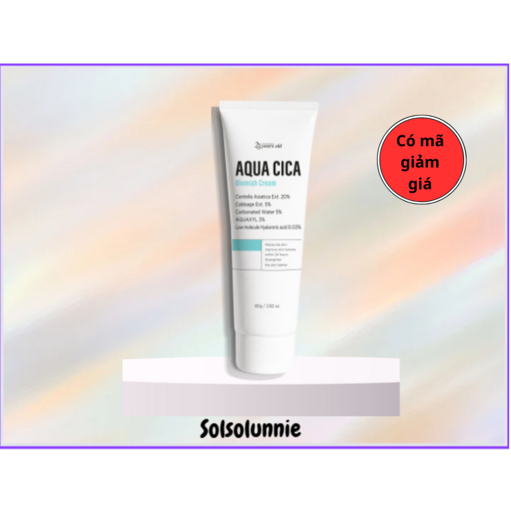 23YS_004_Kem Dưỡng Da Cấp Nước Aqua Cica