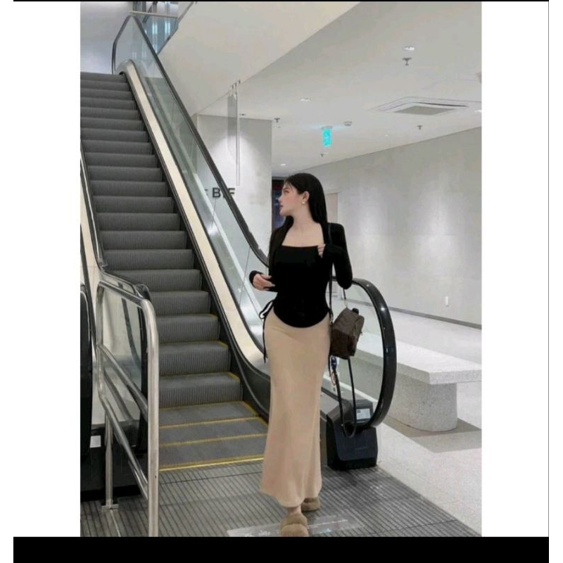 SET CHÂN VÁY ĐUÔI CÁ BIGSIZE 40-120KG ÁO RÚT DÂY TAY DÀI