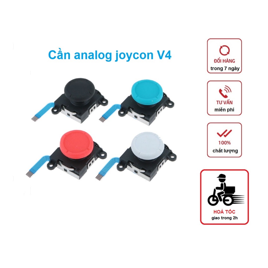 Cần Analog 3D Joycon Thay Thế Tay Cầm Máy Game Nintendo Switch / Switch Lite