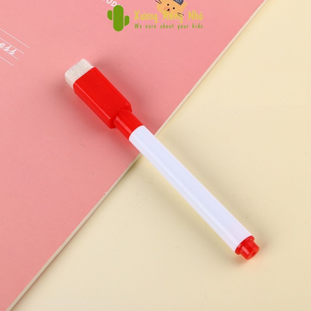 Bút Lông Viết Bảng Có Đầu Xóa Được dùng được cho bảng trắng, sách tô xoá thông minh