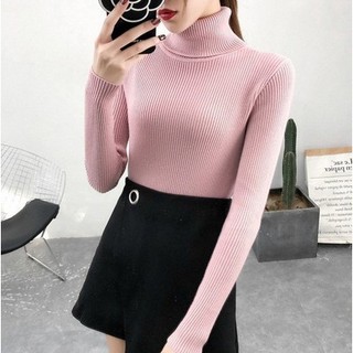 Sh007 áo len tăm nữ ôm body cổ 5 phân mềm mịn hàng qc cực xinh phù hợp với mọi lứa tuổi
