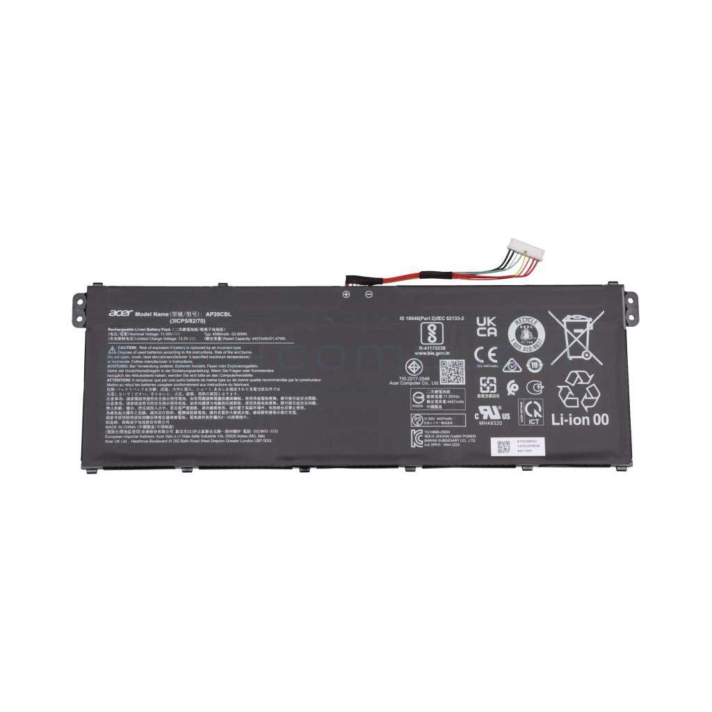 💖 PIN  Acer Aspire 5 A515-56 Series Battery AP20CBL 3S1P Aspire 5 A515-46-R14K