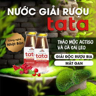 Nước giải rượu giải độc gan tata, nước mát gan giải độc alkari 190ml