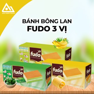 Bánh bông lan Fudo 336g Fudo Layer Cake (14gx24 chiếc) nhập khẩu Malaysia An Gia Sweets Snacks