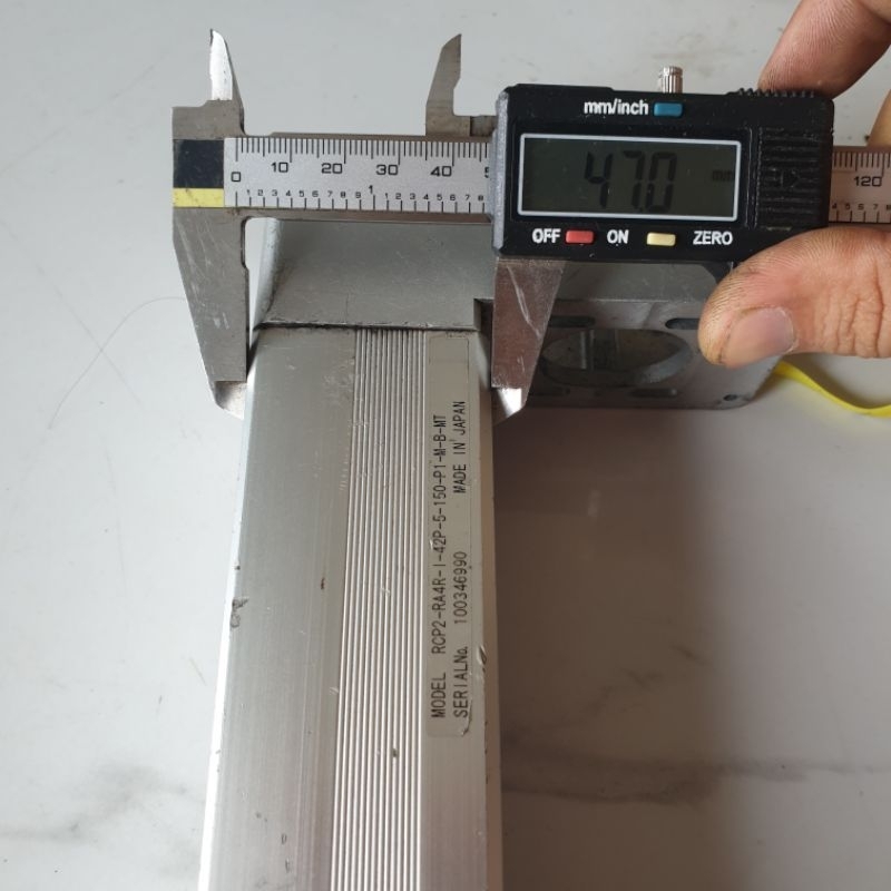 Combo xilanh điện japan tổng dài 280 hành trình 155mm