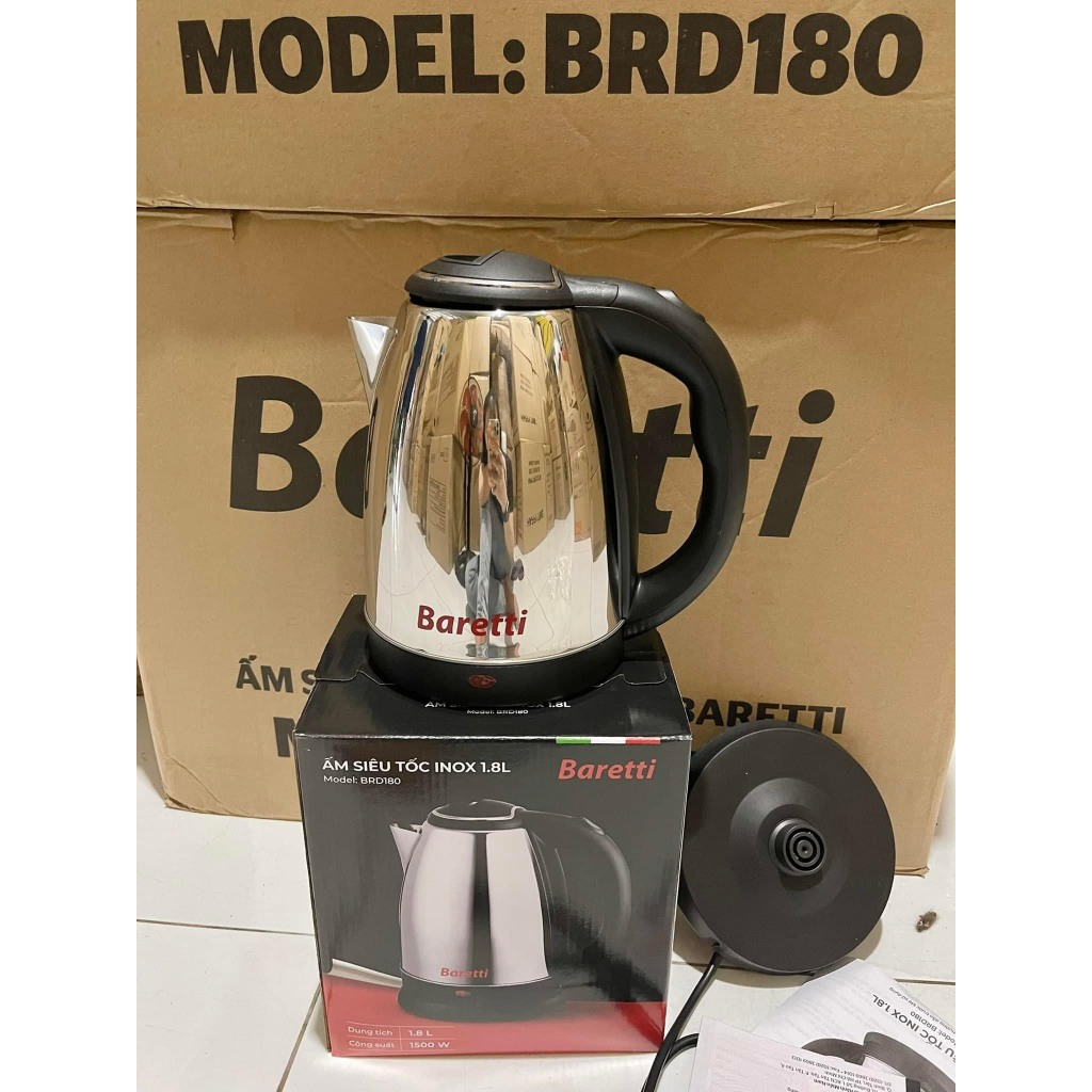 Ấm siêu tốc Sunhouse Baretti BRD180