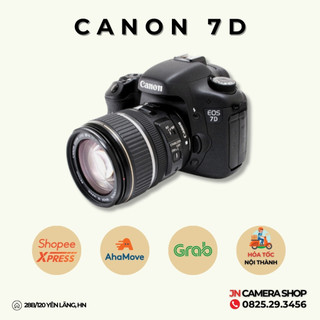 Máy Ảnh CANON 7D + Lens Kit - Tặng Kèm fillter bảo vệ kính, Hood che Nắng